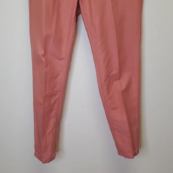 Loft  Marisasize 8 linen blend dusty rose colored pants  E86 - Picture 3 of 10